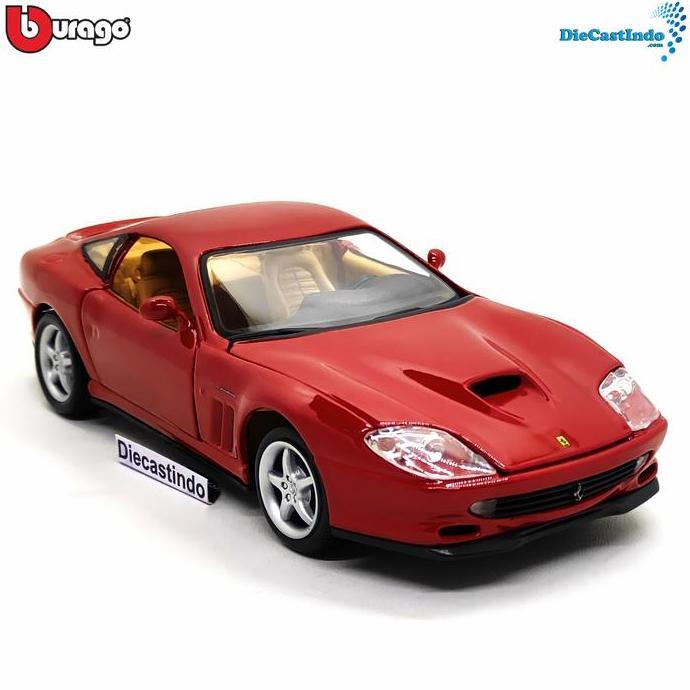 BBurago - Ferrari 550 Maranello - Skala 1:24, Merah