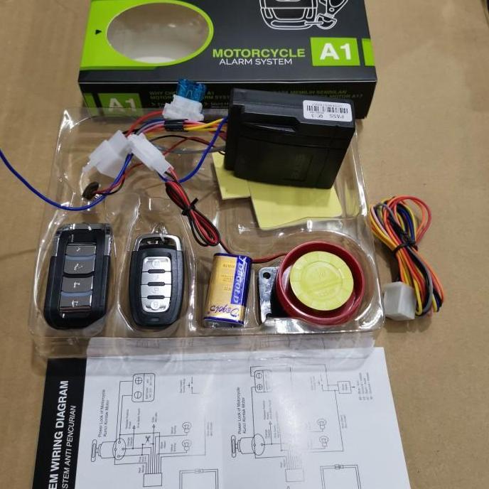 alarm motor securicle 9 nine A1