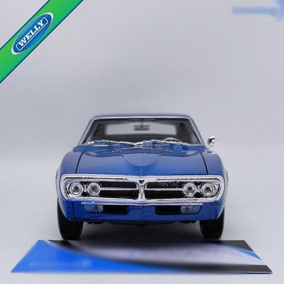 Nex Welly 1:24 Pontiac Firebird 1967 1969 Blue