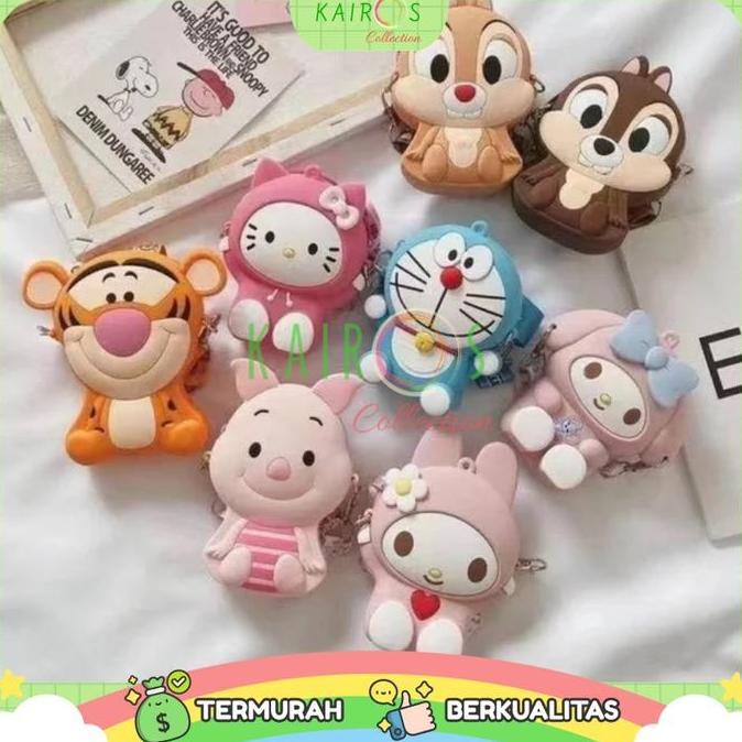 Tas Rubber Jelly Anak - Tas Selempang Anak