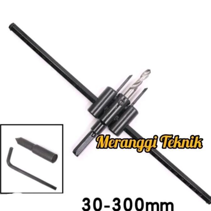 Mata bor kayu hole saw jangka / mata bor jangka 30-200 mm