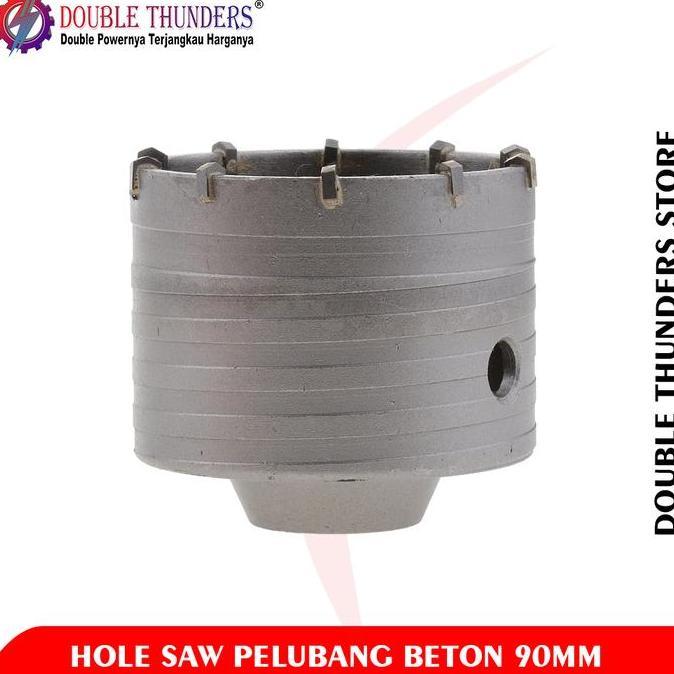 DT Hole Saw Beton 90MM Hole Saw Pelubang Beton