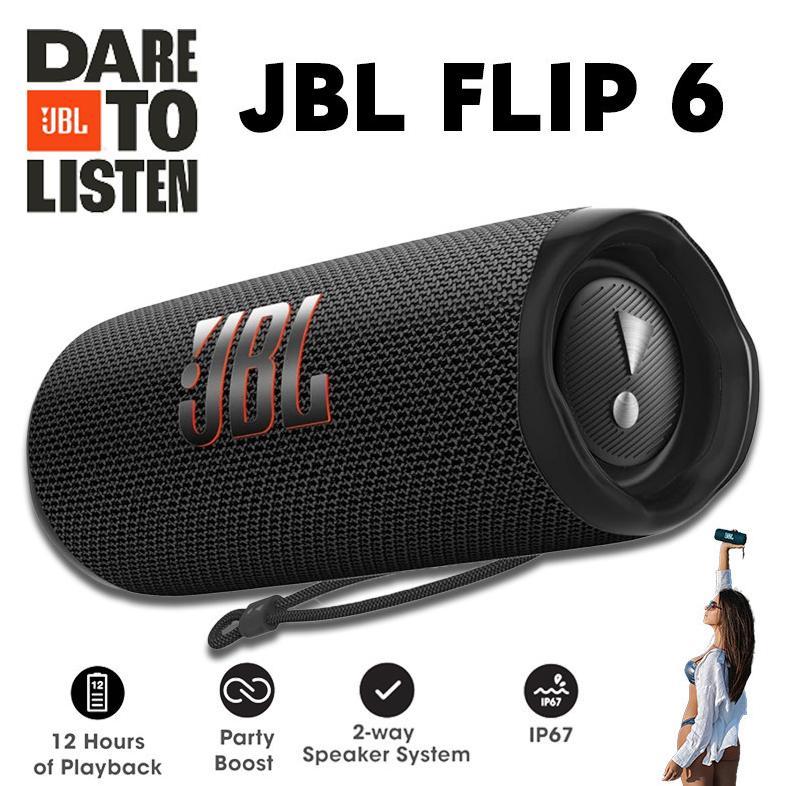JBL FLIP 6 JBL Speaker Bluetooth Powerful Sound Portable Speaker JBL Deep Bass Garansi Resmi