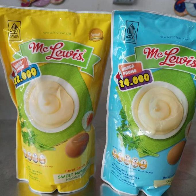 MAYONNAISE MC LEWIS 1 KG ORIGINAL | MAYONNAISE MC LEWIS 1 KG SWEET MAYO | MAYONNAISE MC LEWIS 1 KG H