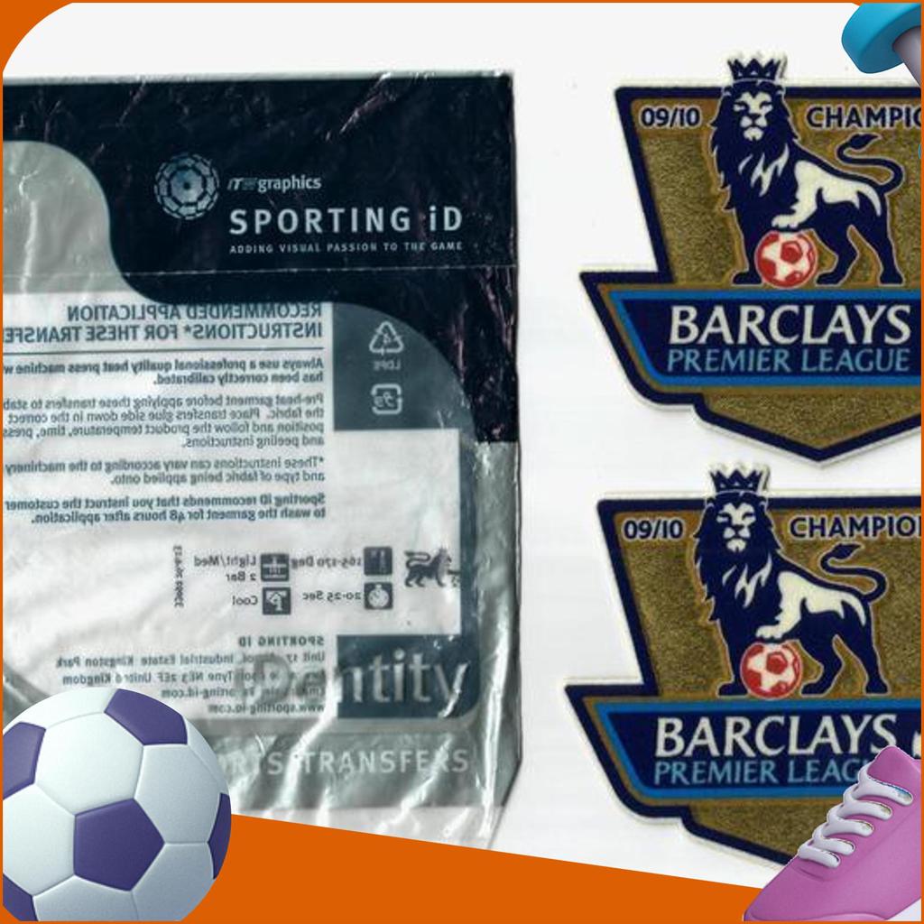 Patch Epl Winners 2009 - 10. Original Patch For Jersey.