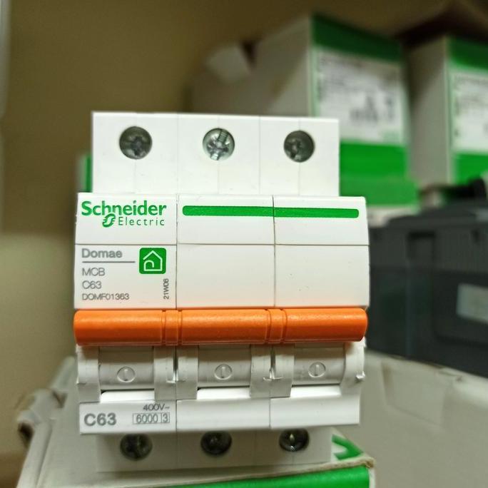 TERMURAH - mcb schneider domae 3p 63a schneider mcb