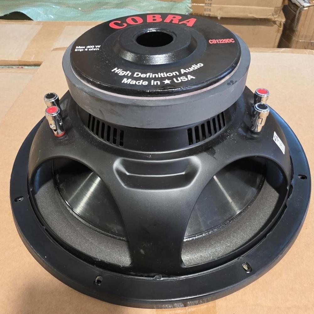 Speaker Subwoofer COBRA 12 Inch Double Coil 400 Watt CB12290C