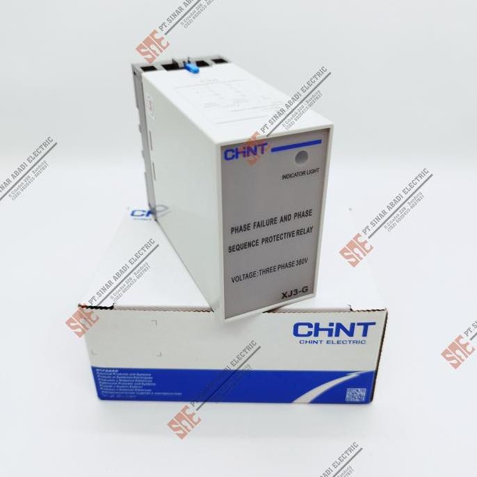 HARGA DISC - Phase Relay Control Chint XJ3-G Phase Failure Relay
