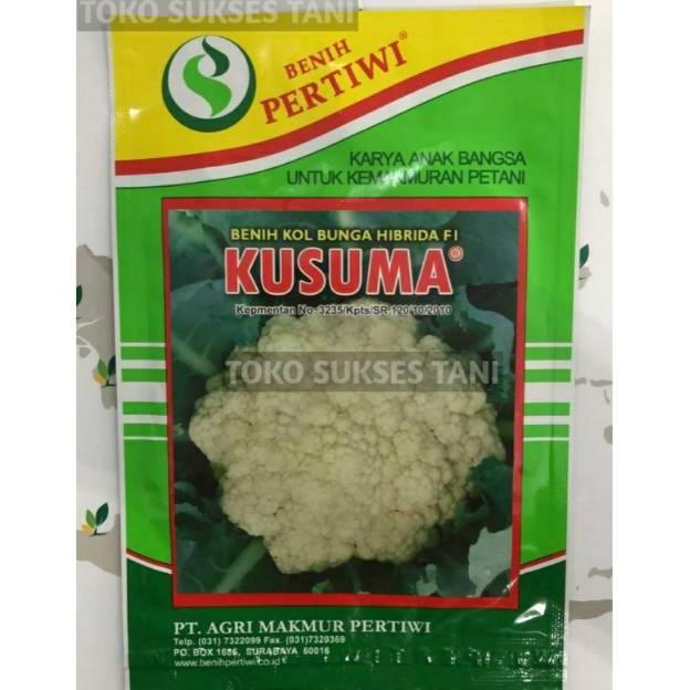 Terlaris Benih Kol Bunga Hibrida F1 Kusuma Pertiwi Berat Isi 10Gram