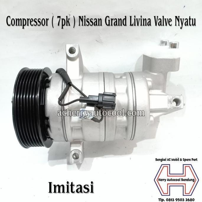 Compressor - Kompressor Ac Mobil Nissan Grand livina Valve Nyatu