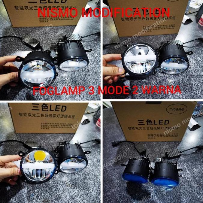 BEBAS ONGKIR - foglamp led 3 warna xpander foglamp led xpander fog lamp xpander