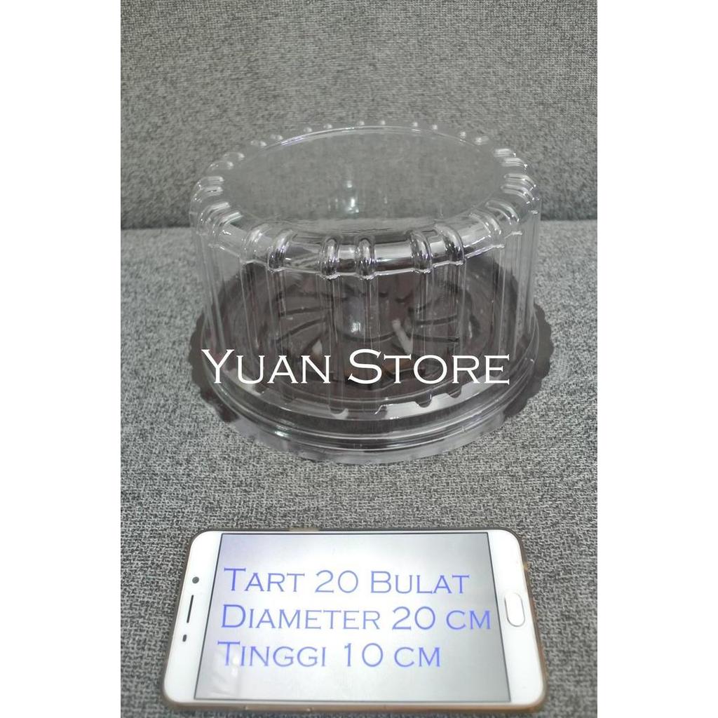 Mika Tart Bulat 20 cm | Mika Kue Tart | Mika Kue | Mika Bolu | Plastik