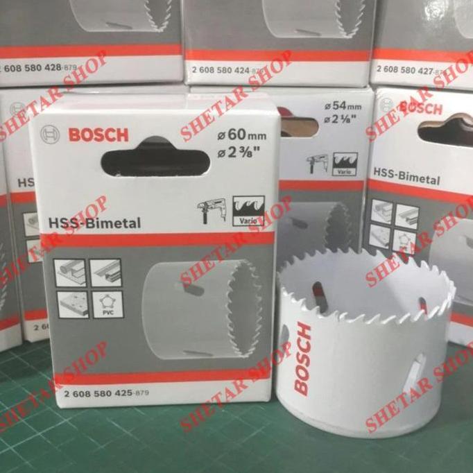 Mata Bor 60 mm Holesaw Besi BI Metal 60 mm Bosch Original - Available
