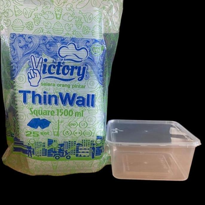 Thinwall Freshware 1500 SQ / THINWALL KOTAK 1500ML