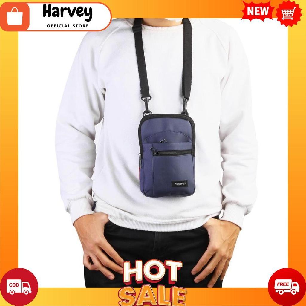 Tas Hp Selempang Kecil Pria Pushop Sanchez Cod