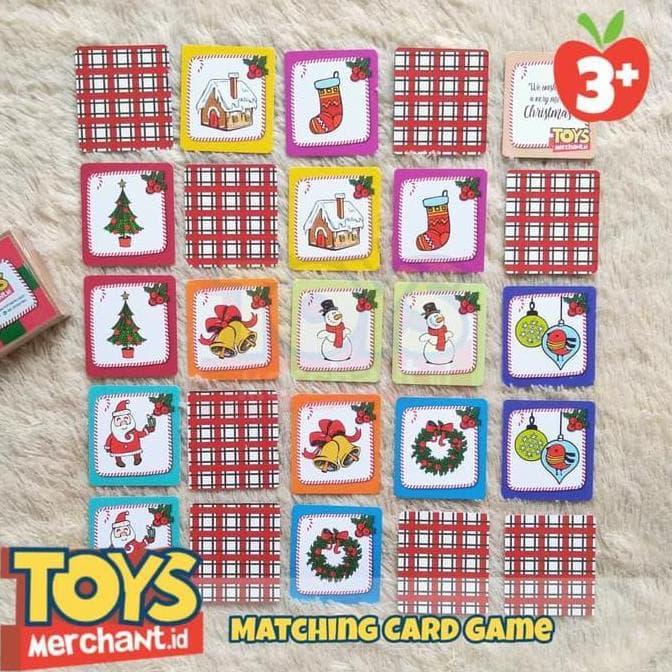 MATCHING CARD GAME / MAINAN EDUKASI ANAK MENCOCOKAN KARTU / MEMORY