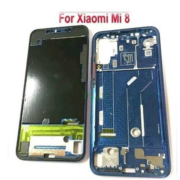 BEBAS ONGKIR - Frame Tulang Bazel Tatakan Lcd Xiaomi Mi8 Mi 8