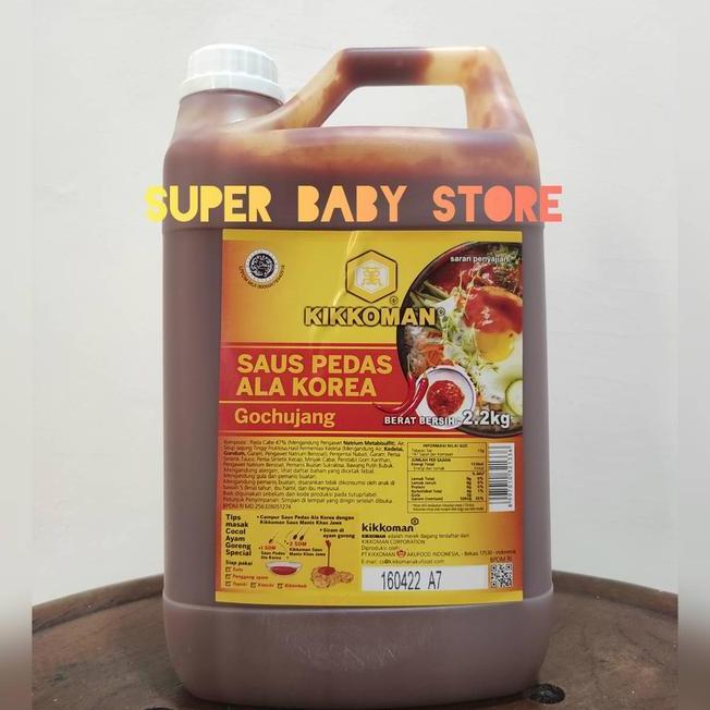 Kikkoman Gochujang Sauce Saus Pedas Khas Korea 2 Liter Halal