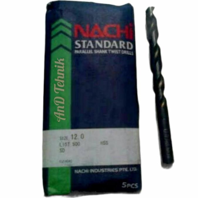 Mata Bor Besi Nachi HSS 12mm / Mata bor nachi 12mm / Nachi 12 mm