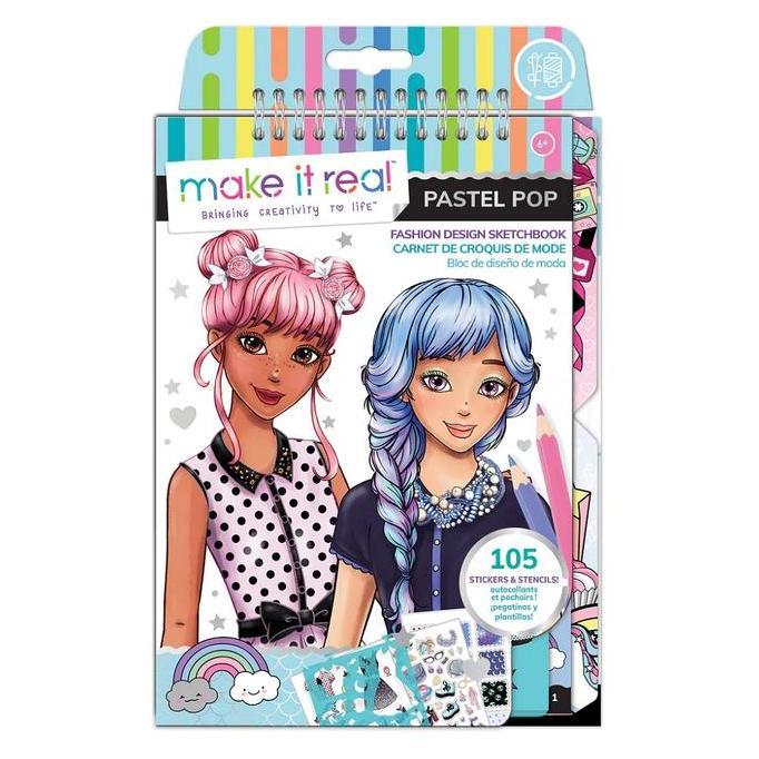 MAKE IT REAL SET SKETCHBOOK PASTEL POP