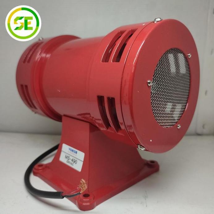Motor Sirine Sirene 2 Kuping VORGE Ms 490 Ms-490 VORGE siren MS490 220