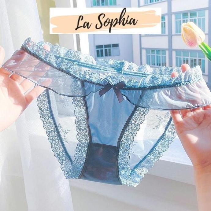 Promo Celana Dalam Wanita Renda Satin Premium Lembut 100 COD