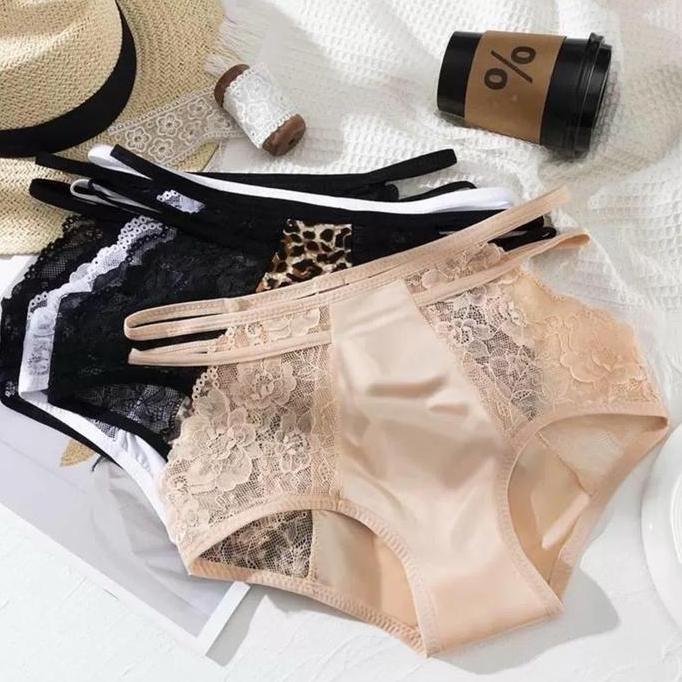Promo Luckymm Underwear Celana Dalam Wanita / Cancut Wanita 9061 COD