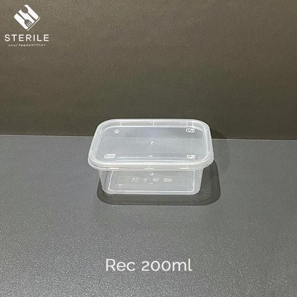 kotak plastik 200 ml / thinwall plastik 200 ml / cup puding 200 ml