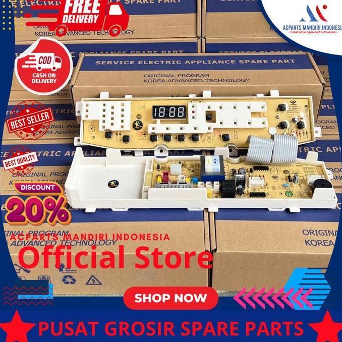 SAMSUNG 8.0kg WA80U7, Modul pcb mesin cuci Top Loading