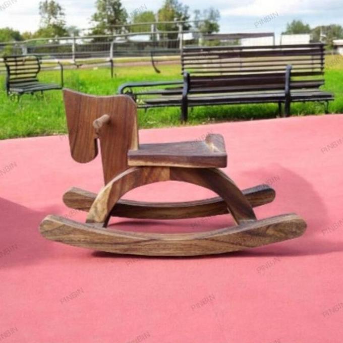 NEW Mainan kuda kudaan goyang kayu [terbaik][terlaris]