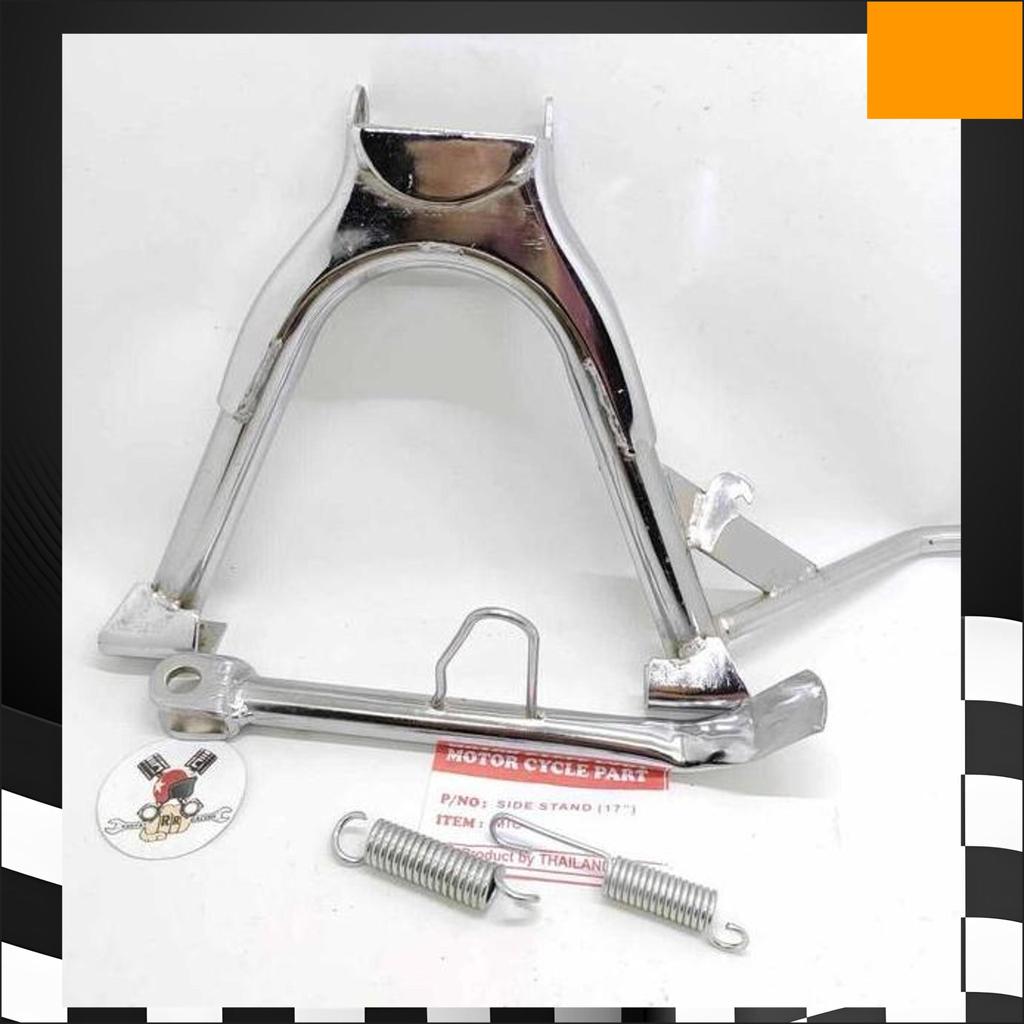 Standar Dua/Standar Tengah Chrome + Standar Samping Ring 17 Chrome Mio Smile Mio Sporty Mio Gt Mio K