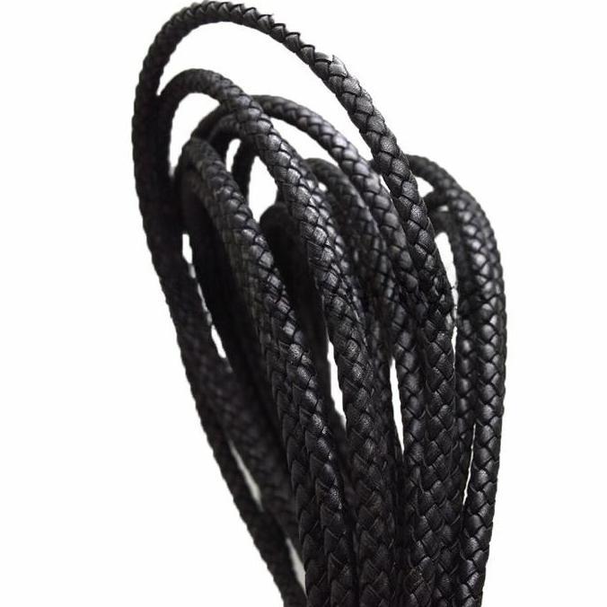 Terbaru, Rounded Genuine Leather 2Mm / Tali Kulit Bentuk Bulat / String Tali / Tali Kulit Bulat 2Mm 