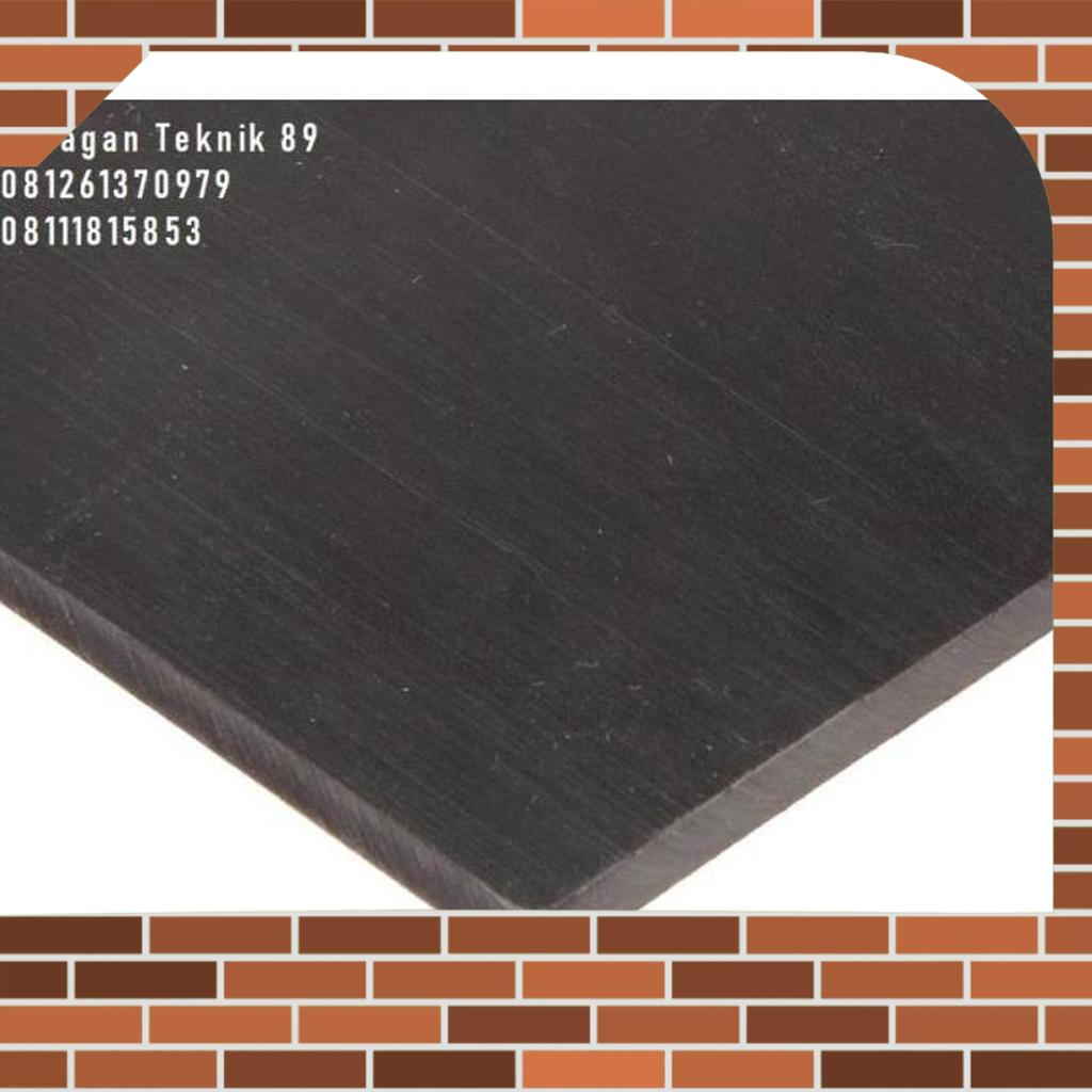 Carbon Teflon Ptfe Lembaran 8Mm 5Cmx30Cm