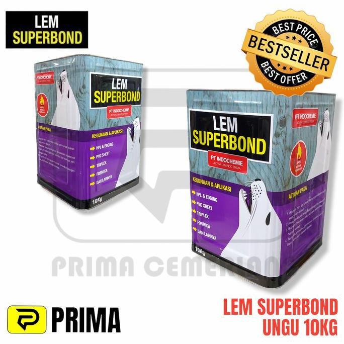 Promo Lem Superbond Ungu 10Kg / Lem Pvc Sheet / Lem Taco Sheet / Lem Kayu Cod