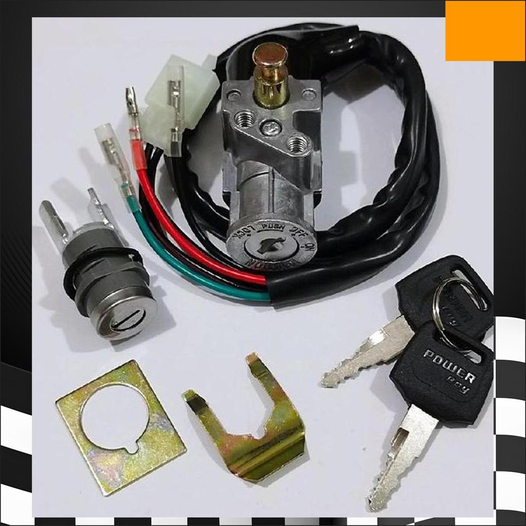 Kunci Kontak Assy Set+Sadel Jok Motor Astrea Grand/Legenda