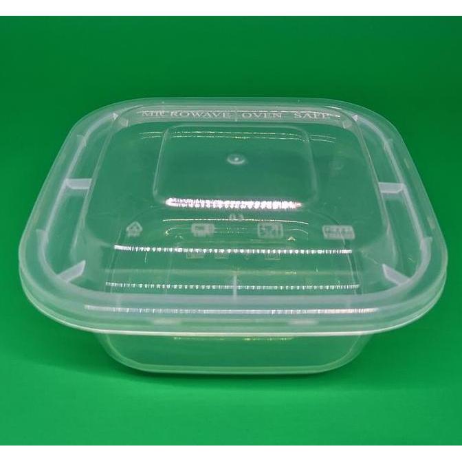 Thinwall 350ml Cup Kotak Wadah Makanan / Minuman 50pcs Free Tutup