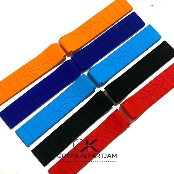 Strap Tali Jam Tangan Karet Rubber Premium Untuk Tissot T Race Moto Gp murah