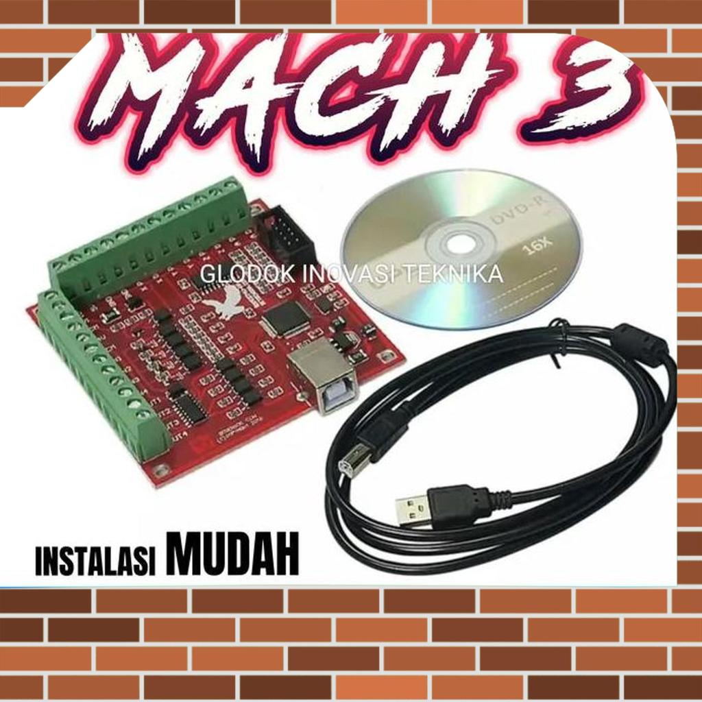 Mach3 Mach 3 Breakout Control Board Cnc Router Controller Usb 4 Axis