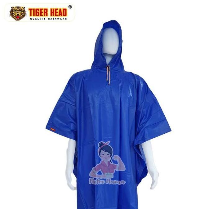Jas hujan PONCO TIGER HEAD 68205 ORIGINAL Mantel Jaket Tebal Murah