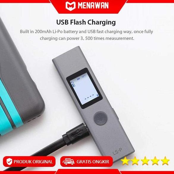 Duka Atuman Ls-P Laser Range Finder Meteran Laser Digital Original Kualitas Terbaik Harga Termurah