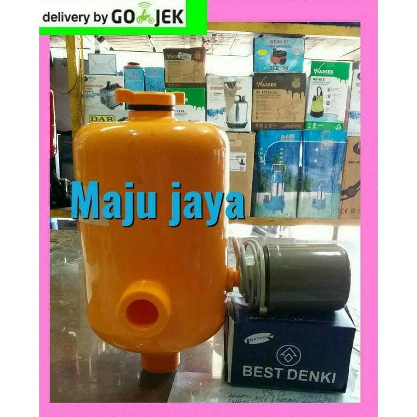 Tangki Tabung Automatic Pompa Air Semi Jet Shimizu Ps 108 Wasser 120 Asli
