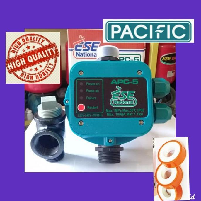 Otomatis Pompa Air Booster "Wasser" Pb 218 Ea 169 Flow Switch Baru