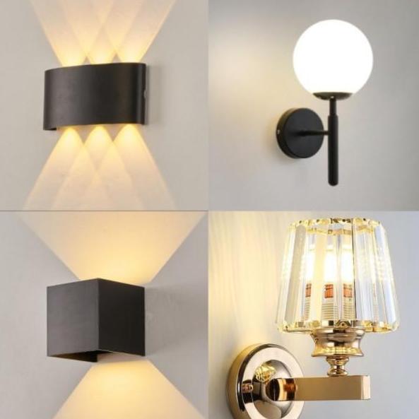 Furnibest Lampu Dinding Minimalis Lampu Dinding Taman