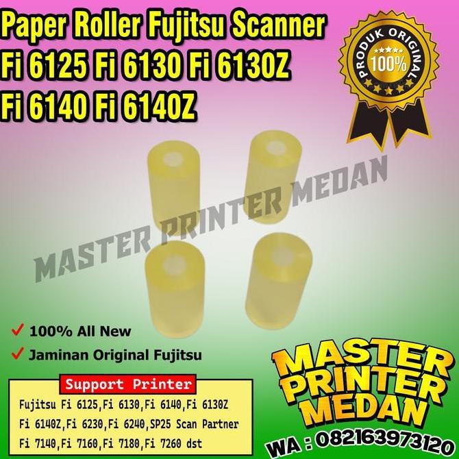 Paper Roller Fujitsu scanner Fi 6125 Fi 6130 Fi 6130Z Fi 6140 Fi 6140Z