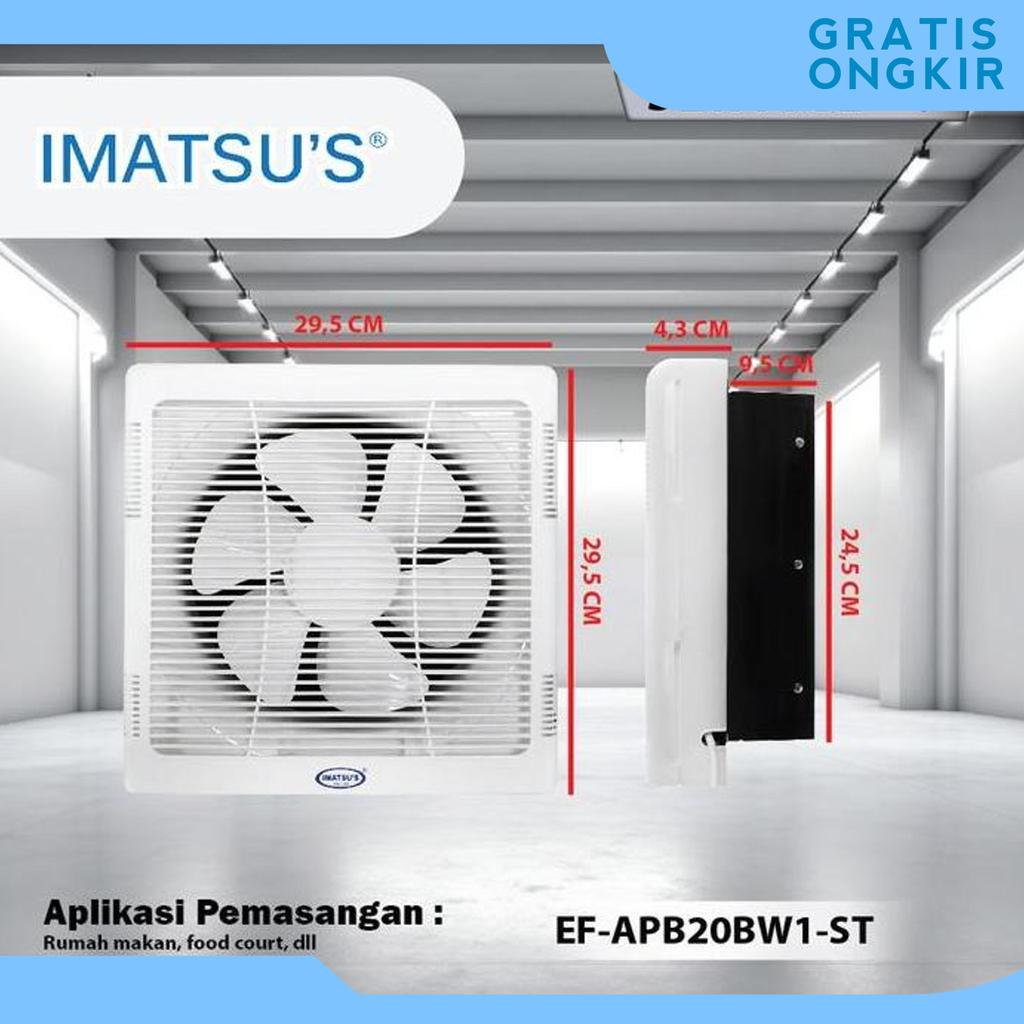 Wall Exhaust/Hexos/Heksos Fan Dinding 8" Exhaust Fan Dinding 8 Inch