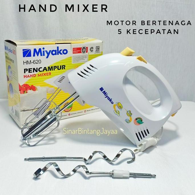 MIYAKO HAND MIXER MIYAKO HM 620 MIXER TANGAN/ HAND MIXER TANGAN MIYAKO
