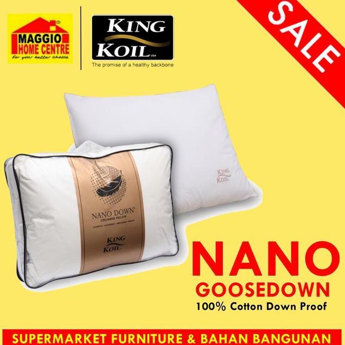 Bantal King Koil - Bantal Bulu Angsa - Nanochamber Pillow - King Koil