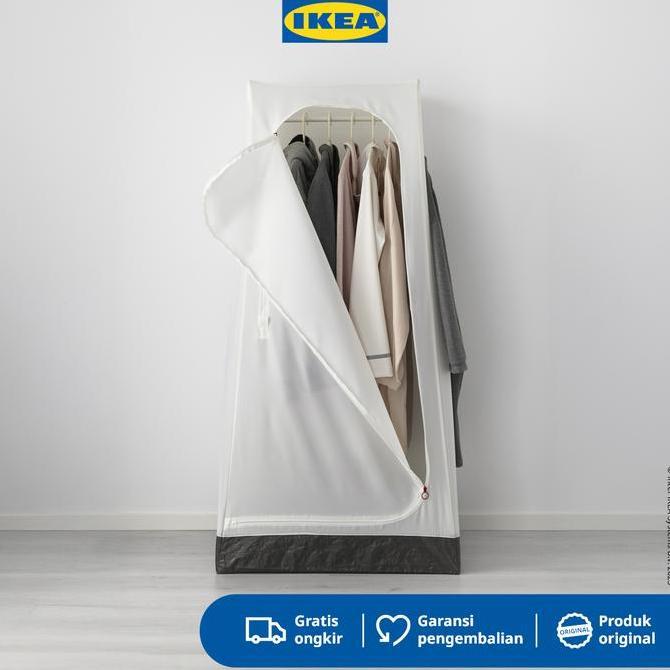 IKEA VUKU Lemari Pakaian Kain Serbaguna 74x51x149 cm