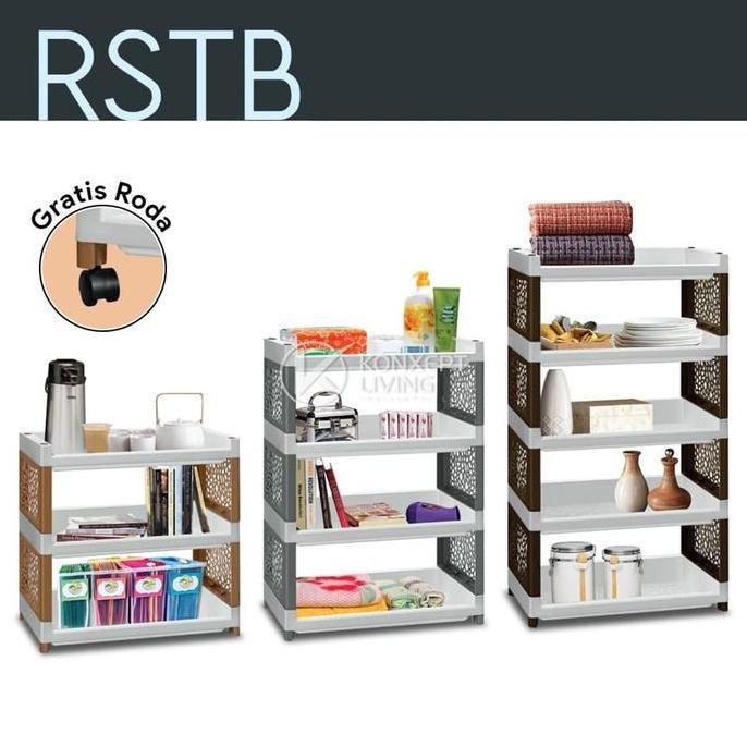 PROMO - Rak Susun Plastik Serbaguna Tabitha - RSTB
