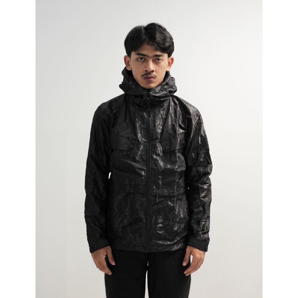 Troublemaker  - Rovers Black Glass - Jaket Outdoor Waterproof - Outwear Jacket - Casual Outfit